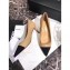 Chanel Heel 6.5cm Pumps Apricot 2019