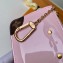 Louis Vuitton Vernis Miroir Patent Leather Venice Key Pouch Bag M63853 Rose Ballerine Pink 2019