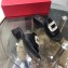 Roger Vivier Heel 3.5cm Rabat Strass Buckle Mules Satin Black