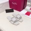 Roger Vivier Strass Buckle Bikiviv' Flat Mules White