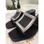Roger Vivier Metal Buckle Bikiviv' Heel Mules Black