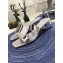 Roger Vivier Strass Buckle Bikiviv' Heel Mules Silver