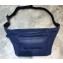 Balenciaga Calfskin Logo Everyday Belt Pack Bag Navy Blue