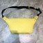 Balenciaga Calfskin Logo Everyday Belt Pack Bag Yellow