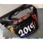 Balenciaga Explorer Belt Pack Bag Graffiti Car Tag Black/Multicolor