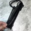 Balenciaga Explorer Pouch Strap Small Crossbody Phone Bag Leather Logo Black