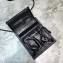 Balenciaga Explorer Pouch Strap Small Crossbody Phone Bag Leather Logo Black