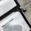 Balenciaga Explorer Pouch Strap Small Crossbody Phone Bag Leather Black/White