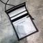 Balenciaga Explorer Pouch Strap Small Crossbody Phone Bag Leather Black/White