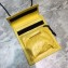 Balenciaga Explorer Pouch Strap Small Crossbody Phone Bag Leather Yellow