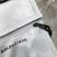 Balenciaga Explorer Pouch Strap Small Crossbody Phone Bag Leather White