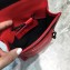 Balenciaga Explorer Pouch Strap Small Crossbody Phone Bag Leather Red