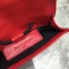 Balenciaga Explorer Pouch Strap Small Crossbody Phone Bag Leather Red