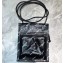 Balenciaga Explorer Pouch Strap Small Crossbody Phone Bag Leather All Over Logo Black