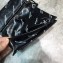 Balenciaga Explorer Pouch Strap Small Crossbody Phone Bag Leather All Over Logo Black