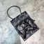 Balenciaga Explorer Pouch Strap Small Crossbody Phone Bag Leather All Over Logo Black