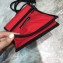 Balenciaga Explorer Pouch Strap Small Crossbody Phone Bag Nylon Black/Red