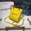 Balenciaga Grained Calfskin Shopping Tote XXS Bag Yellow