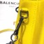 Balenciaga Grained Calfskin Shopping Tote XXS Bag Yellow