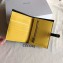 Celine Bicolour Medium Strap Multifunction Wallet Black/Yellow