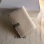 Celine Bicolour Medium Strap Multifunction Wallet Creamy/Army Green