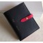 Celine Bicolour Medium Strap Multifunction Wallet Black/Red