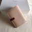 Celine Bicolour Medium Strap Multifunction Wallet Beige/Burgundy