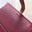 Celine Bicolour Medium Strap Multifunction Wallet Beige/Burgundy