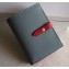 Celine Bicolour Medium Strap Multifunction Wallet Baby Blue/Red