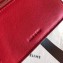 Celine Bicolour Medium Strap Multifunction Wallet Baby Blue/Red