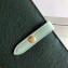 Celine Bicolour Medium Strap Multifunction Wallet Dark Green/Pale Green