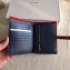 Celine Bicolour Medium Strap Multifunction Wallet Red/Navy Blue