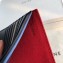 Celine Bicolour Medium Strap Multifunction Wallet Red/Navy Blue
