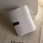Celine Bicolour Medium Strap Multifunction Wallet White/Blue