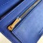 Celine Bicolour Medium Strap Multifunction Wallet White/Blue