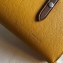 Celine Bicolour Medium Strap Multifunction Wallet Yellow/Brown