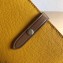 Celine Bicolour Medium Strap Multifunction Wallet Yellow/Brown