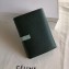 Celine Bicolour Medium Strap Multifunction Wallet Dark Green/Pale Green