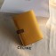 Celine Bicolour Medium Strap Multifunction Wallet Yellow/Brown