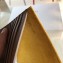 Celine Bicolour Medium Strap Multifunction Wallet Yellow/Brown