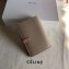 Celine Bicolour Medium Strap Multifunction Wallet Camel/Pink