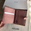 Celine Bicolour Medium Strap Multifunction Wallet Camel/Pink