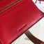 Celine Bicolour Medium Strap Multifunction Wallet Camel/Red