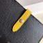 Celine Bicolour Medium Strap Multifunction Wallet Black/Yellow