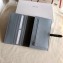 Celine Bicolour Large Strap Multifunction Wallet Etoupe/Baby Blue