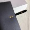 Celine Bicolour Large Strap Multifunction Wallet Black/Green