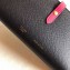 Celine Bicolour Large Strap Multifunction Wallet Black/Red