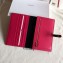Celine Bicolour Large Strap Multifunction Wallet Black/Red