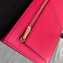 Celine Bicolour Large Strap Multifunction Wallet Black/Red