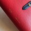 Celine Bicolour Large Strap Multifunction Wallet Red/Navy Blue